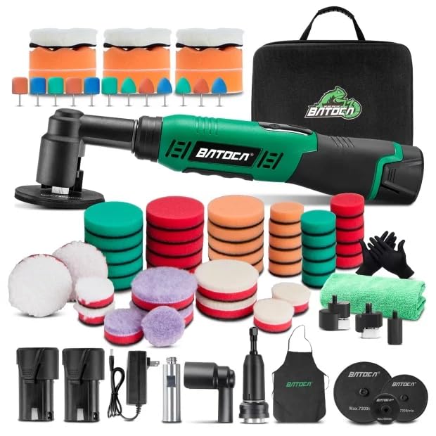 Amazon | BATOCA S6 ミニポリッシャー コードレス 12V | RO/DA 切替